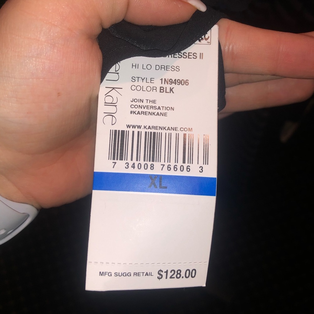 Brand new Karen Kane hi-low dress
